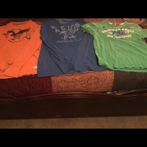 Boys name brand shirts